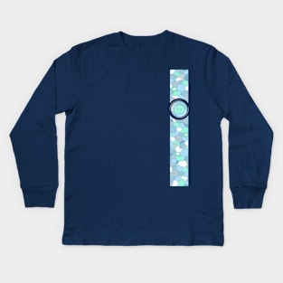 ' Dream Cloud Classic Logo Design - Blue Dream Edition' Kids Long Sleeve T-Shirt